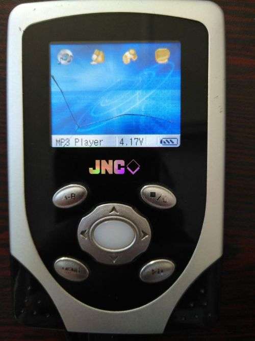 JNC Mp3 & 3gp Player - 20GB - Bright Display - (Screen Crack - But Display Still Works Great)