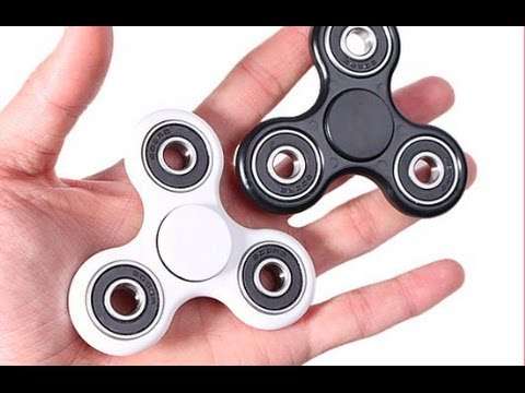 Tri-Spinner Fidget Spinner, Stress Reducer, Focus Toy, Relieves ADHD Anxiety