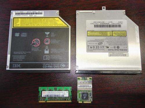 Laptop Spares | All For One Bid | 2 x DVD Writers | 1 x Wifi Adaptor | 1 x 512MB Ram | Starting @ R1