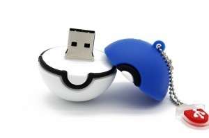 4GB | Brand New | Usb Flash Drive 2.0 | 4 Available | Pokemon Ball Blue Design | *Lower Shipping*