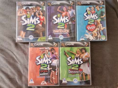 Sims 2 & Expansion Packs