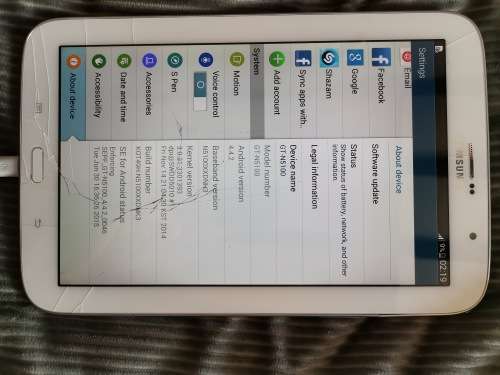 Samsung Galaxy Note 8.0 Tablet - Working but please read