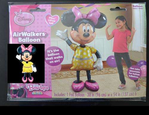 Minnie Mouse Airwalker Mylar Balloons