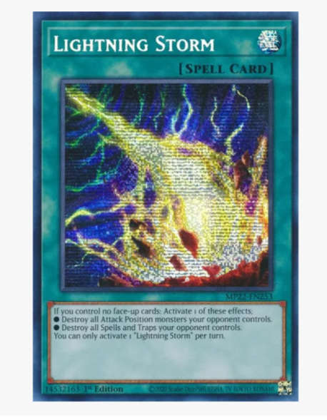 Lightning Storm *Secret Rare* (R30 Shipping Available) #A7