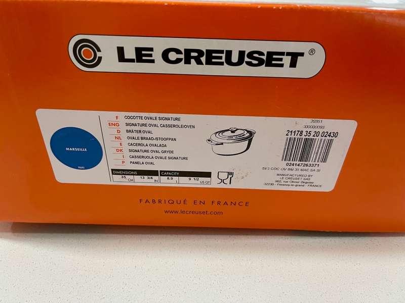 Le Creuset Signature Oval Casserole - 35cm/8.9L - Marseille