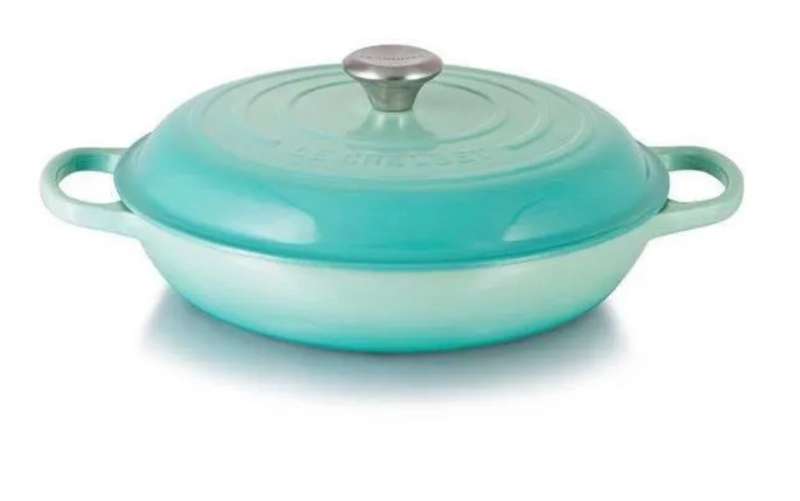 Le Creuset Signature Shallow Casserole - 3.5L / 30cm Cool Mint