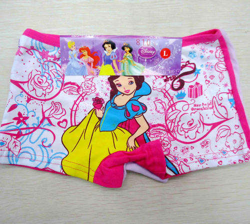Girly Cute Undies--Size XL: 8-10 years (Fuchsia)
