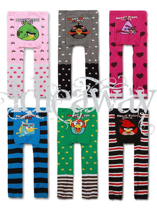 NEW--Angry Bird Bum Bum Leggings--- sizes 0-3 years--FREE POSTAGE FOR ORDERS OVER R300