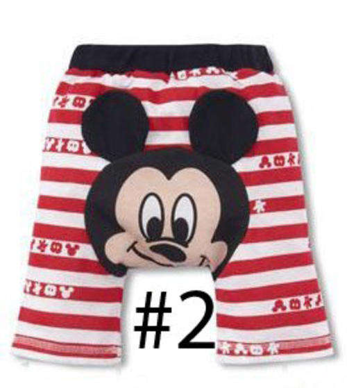 NEW--Cartoon Shorts-Mickey---0-1 yrs