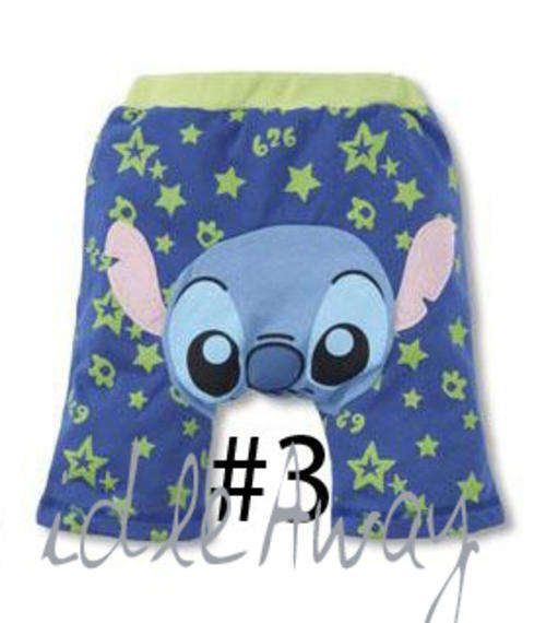 Cartoon Shorts-Stitch---1-2 yrs