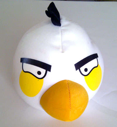 ANGRY BIRD---White one