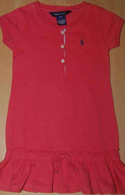 Ralph Lauren Excellent Used Condition Henley Girls Dress size 2 years old