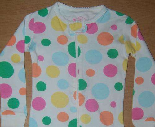 Baby Gap Polka Dot Footed Pajamas/sleepwear,excellent used 2 years old!!