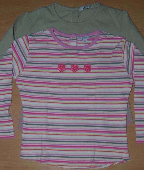 Pre-owned TCM Long sleeve tees 2 years old in size!!