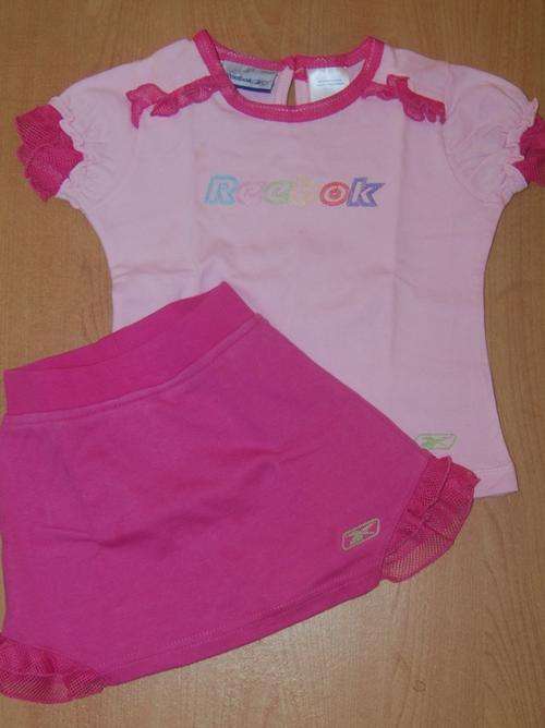 Reebok top with matching skort 3 years old!!