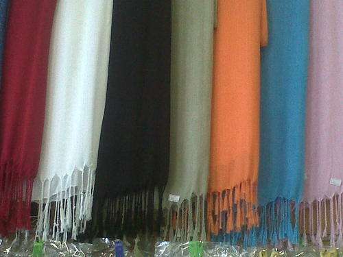 PLAIN PASHMINAS (TURQUOISE)