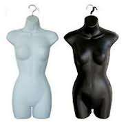 LADIES HOLLOW MANNEQUIN (BLACK)