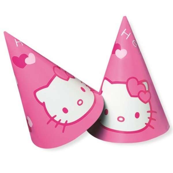 Hello Kitty Party Hats (10-pack)