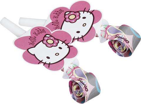 Hello Kitty Party Favours (Whistle + Streamer - Pack of 6)
