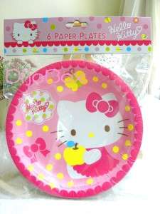 Hello Kitty Paper Plates (10-pack)