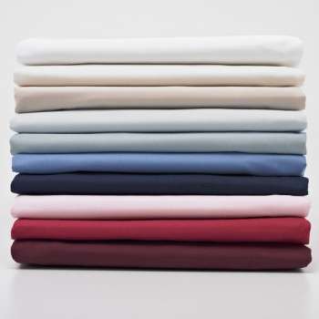 FLAT SHEETS (WHITE) - QUEEN BED