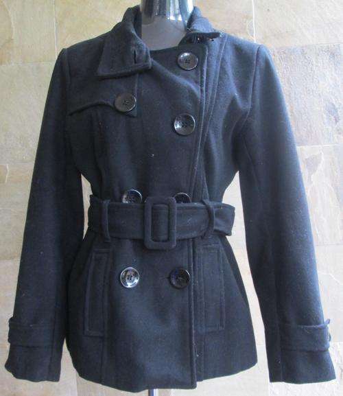 Black Jacket with Stylish Buttons