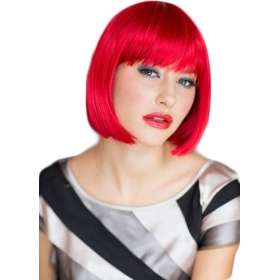 Ladies  Wig (costume) - Bob Red