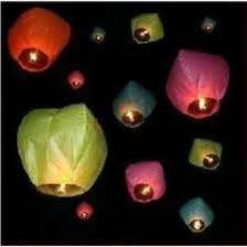 SKY LANTERNS (BLUE)