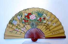 JAPANESE WALL FAN- GREEN