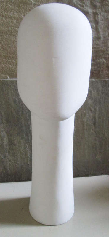 ABSTRACT HEAD MANNEQUIN (WITH NECK)