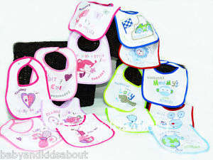 Baby Bibs- days of the week