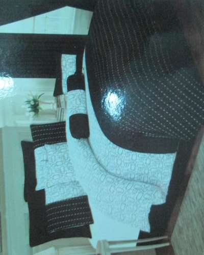 QUEEN COMFORTER SET - RANGE 12 (BLACK)