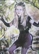 Cat woman costume (7-9 years old)