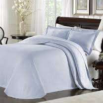 3 PIECE BEDDING SET - LIGHT BLUE