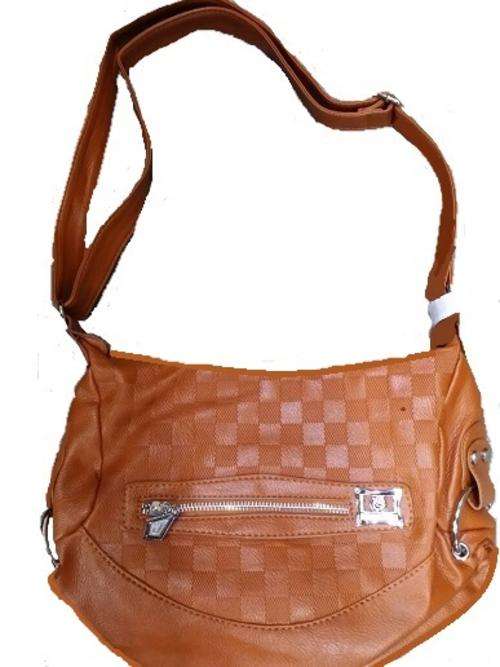 CROSS BODY LADIES BAG (BROWN)