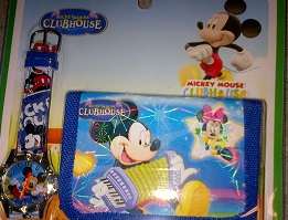 Kids Watch set (MICKEY MOUSE ) BLUE