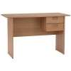 Computer Work Desk - Light Oak