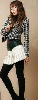 Ladies thick tight pantihouse  - black