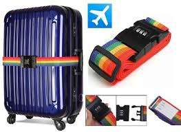 Luggage Strap With Combination Lock