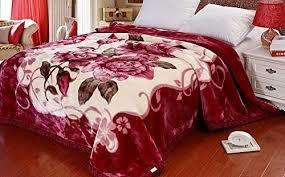 Luxurious Blanket (Brown Floral)