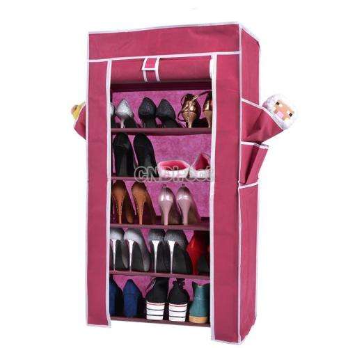 canvas shoe rack organiser