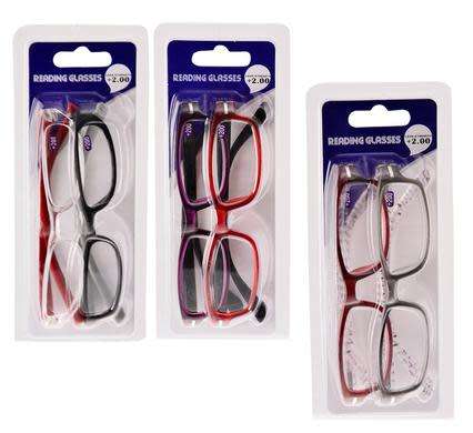 Reading Glass Twin Packs Strnth 2