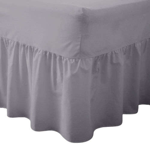 3 piece Valence Sheet sets(queen)(grey)
