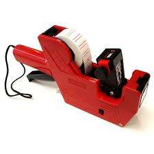 PRICING GUN (Single Line with Exp sign)RED