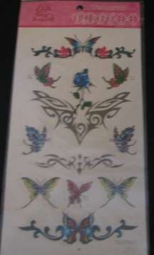 Temporary Tattoos.
