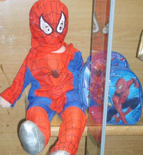 Boys Spiderman Suit with Mask