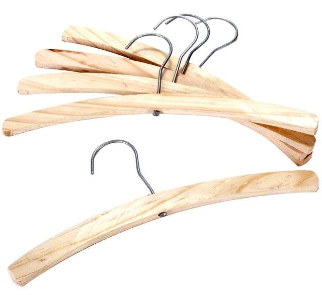 Wooden Hangers (uncoated - large)