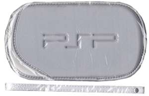 PSP Pouch and Wrist Strap -- Gray