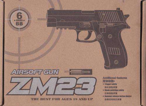 Metal - Polymer - Compact .45 Spring Mechanism Airsoft Pistol Gun Free Shipping !