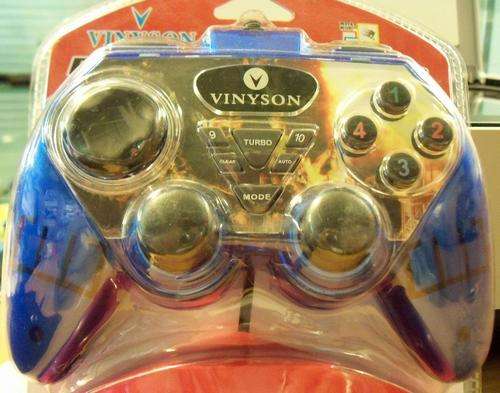 Vinyson - Dual Shock PC Game Pad Blue
